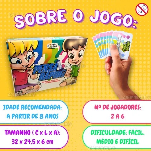 JOGO PENSA RAPIDO